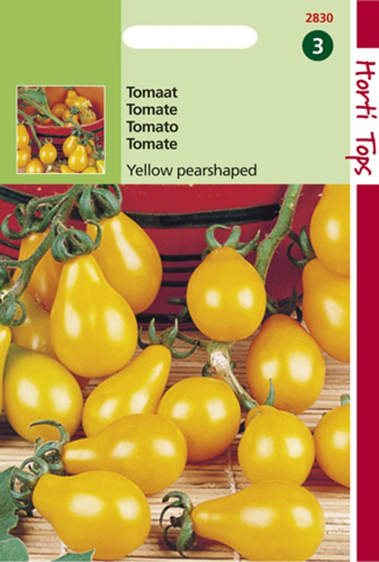 Tomaat Yellow Pear (Solanum) 200 zaden